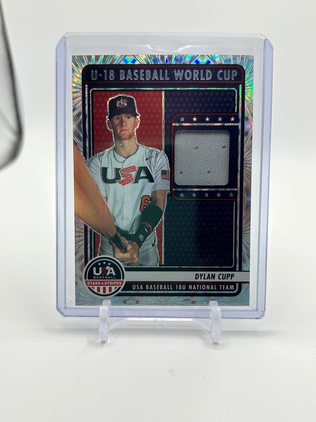 2023 Panini USA Stars & Stripes Dylan Cupp U-18 World Cup Prizm Patch