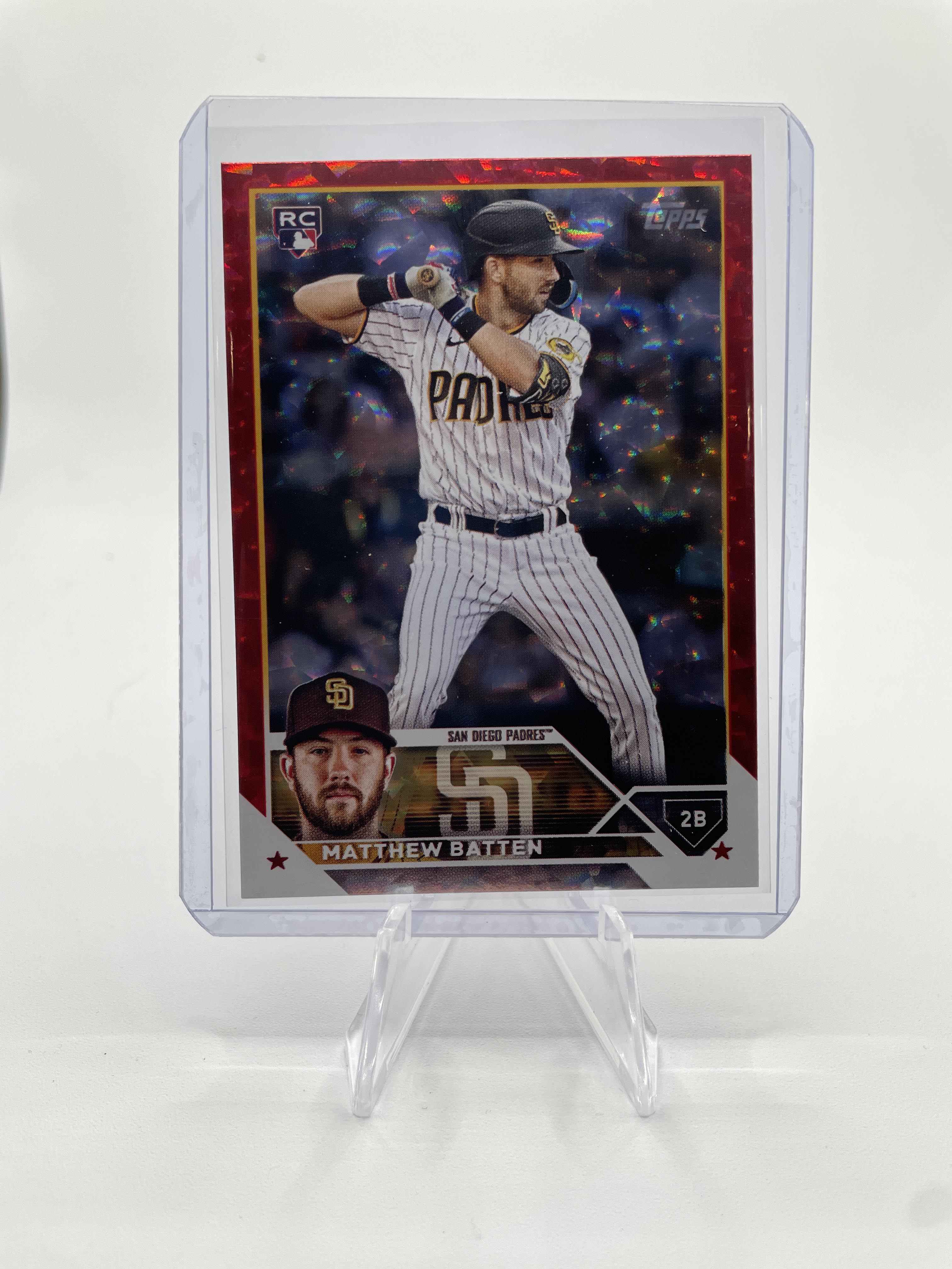 2023 Topps Update Matthew Batten Red Foil Rookie /199 RC #US38