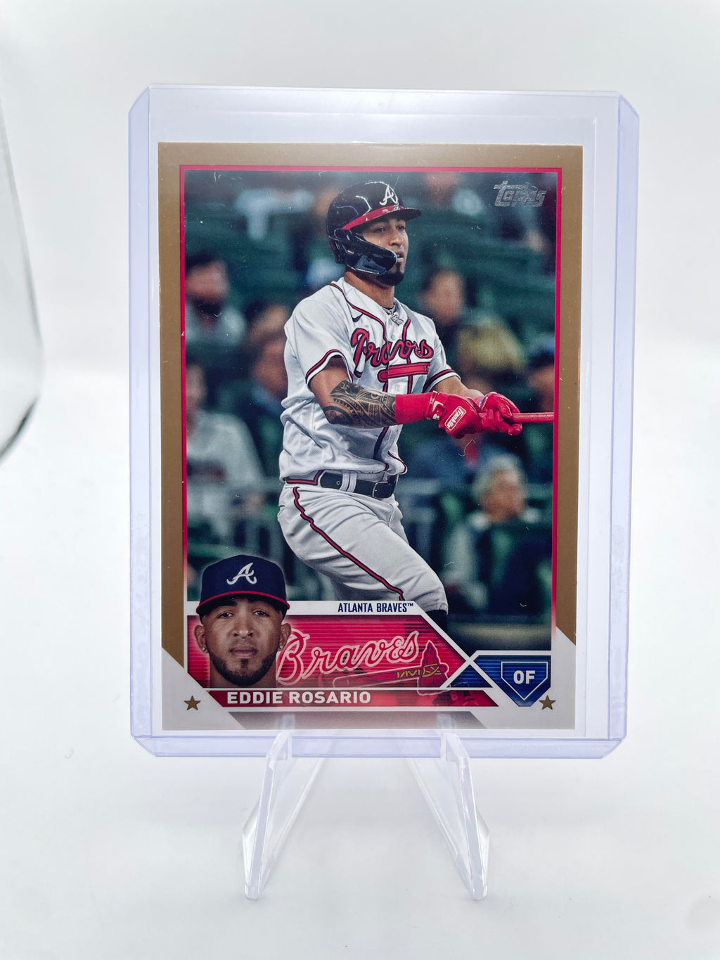 2023 Topps Update Series Eddie Rosario Gold Border /2023 #US95