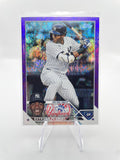 2023 Topps Update Series Estevan Florial Purple Foil /799 #US211