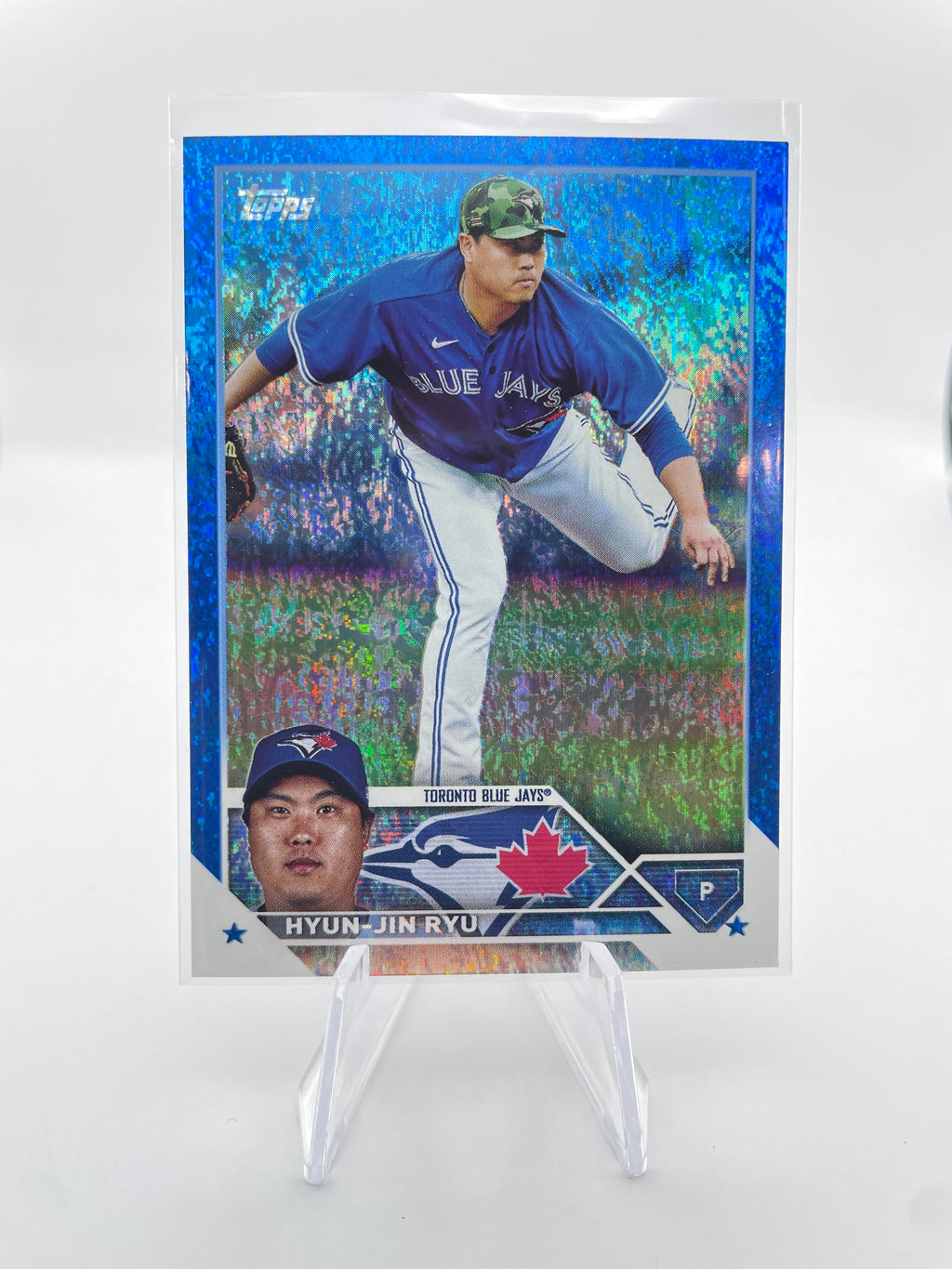 2023 Topps Update Series Hyun-Jin Ryu Blue Foil /999 #US128