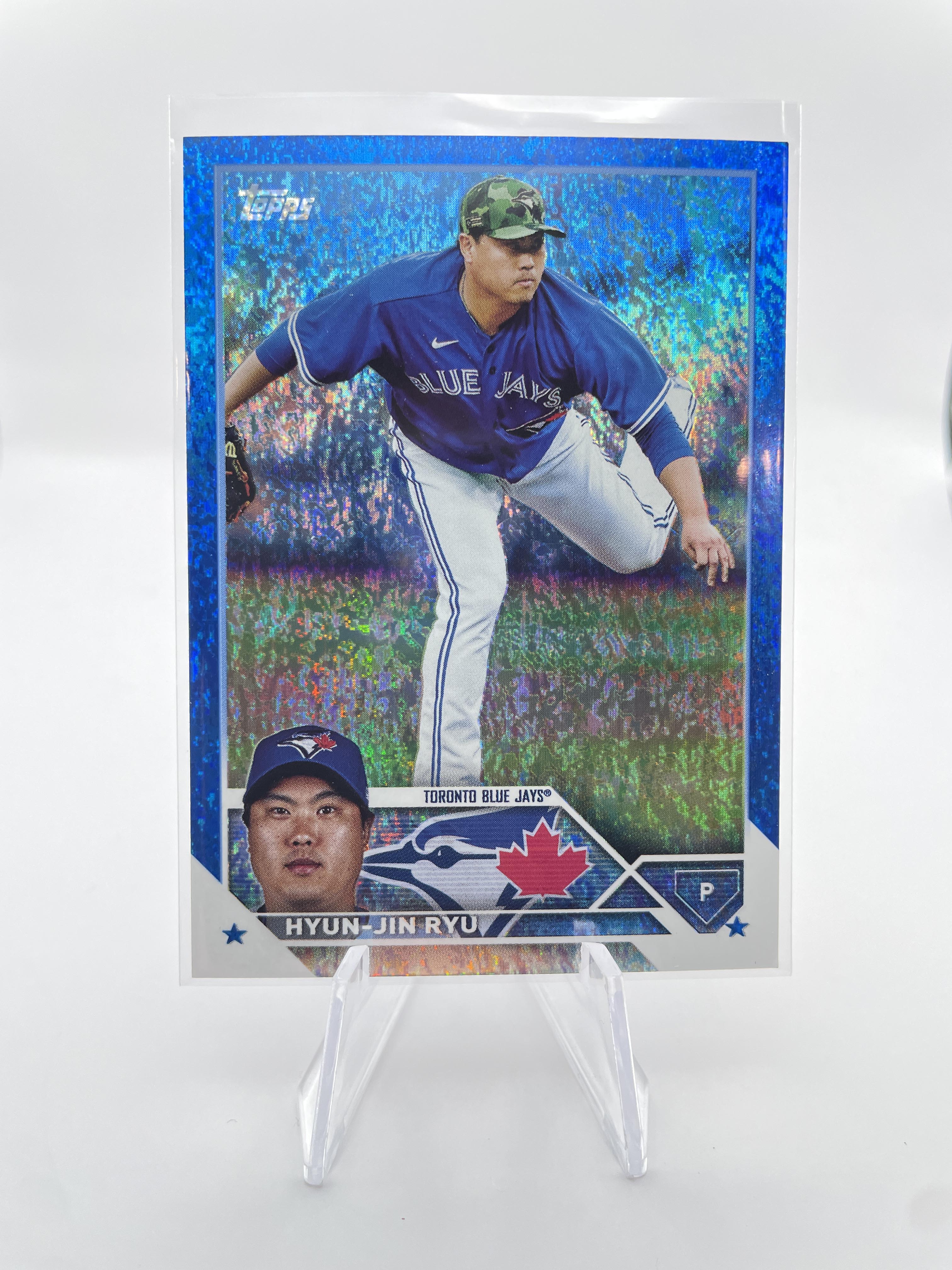 2023 Topps Update Series Hyun-Jin Ryu Blue Foil /999 #US128