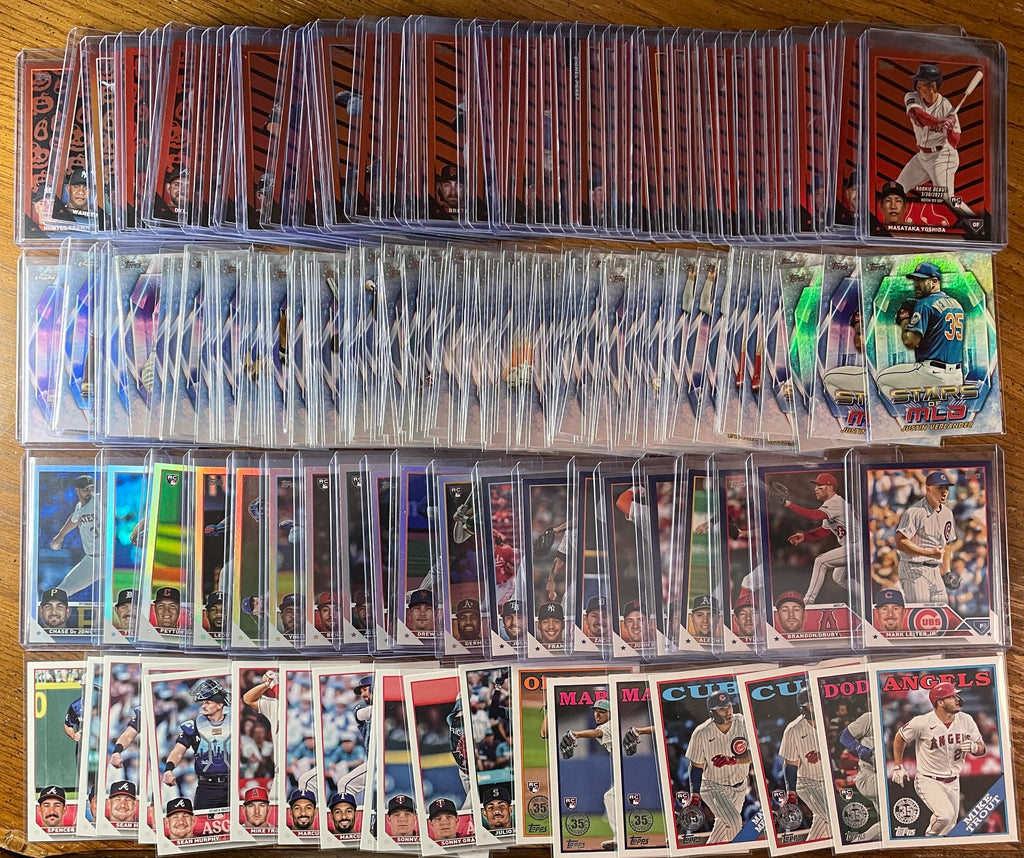 2023 Topps Update Series Set Of 201 Halloween SP + Silver & Blue Foil + Rookies