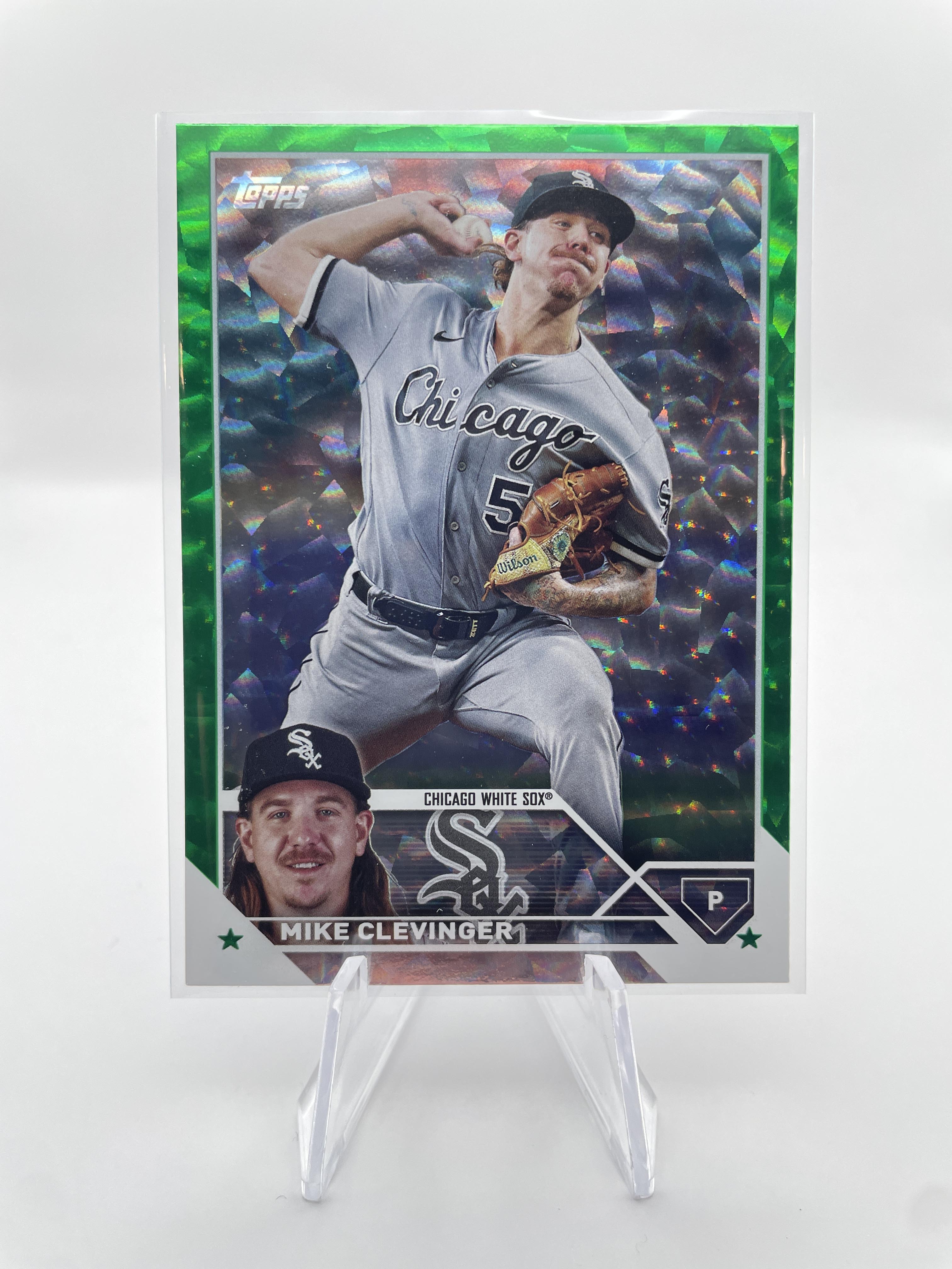 2023 Topps Update Series Mike Clevinger Green Foil /499 #US165