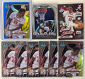 2024-25 Bowman U Chrome Aiden Sherell Blue Refractor /199 + Base Set (x8)