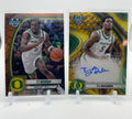 2024-25 Bowman U Chrome TJ Bamba Orange Reptilian /25 + Gold Refractor Auto /50