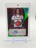 2024-25 Bowman University Best Boogie Fland Greatness Green Refractor Auto /99