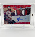 2024-25 Bowman University Best Boogie Fland Red Dual Patch Rookie Auto 5/5