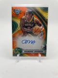2024-25 Bowman University Best Diamond Johnson Orange Refractor Auto /25