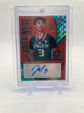 2024-25 Bowman University Best Jalil Bethea Greatness Awaits Teal Auto /15
