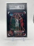 2024-25 Bowman University Chrome Dylan Harper Black Wave Refractor SGC 9.5