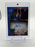 2024-25 Bowman University Chrome Jalil Bethea Blue Shimmer Refractor Auto /35