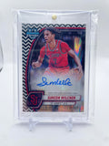 2024-25 Bowman University Chrome Simeon Wilcher Black & White Refractor Auto /48