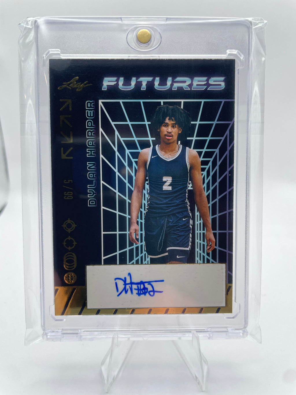 2024-25 Leaf Futures Dylan Harper Rookie Auto /99