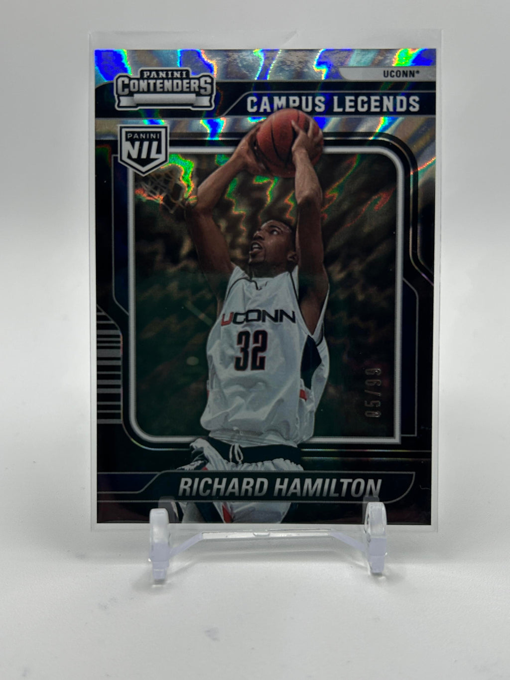 2024-25 Panini Contenders NIL UConn Richard Hamilton Campus Legends Prizm /99