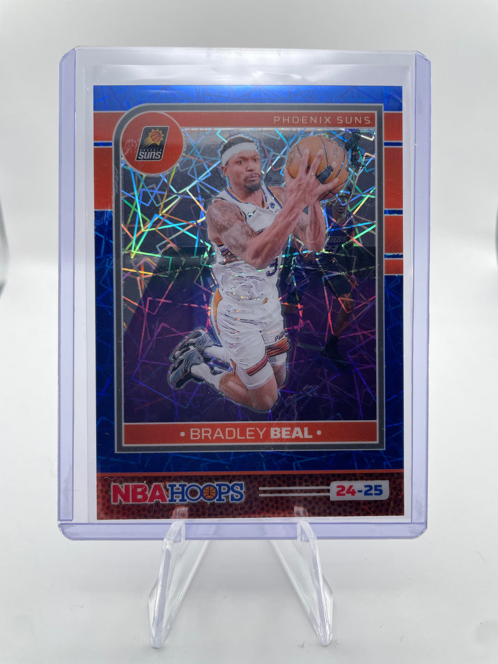 2024-25 Panini Hoops Bradley Beal Blue Pulsar Prizm /49
