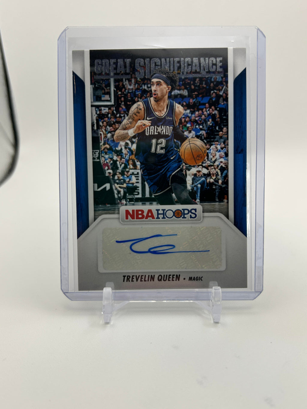 2024-25 Panini NBA Hoops Trevelin Queen Great Significance Rookie Auto