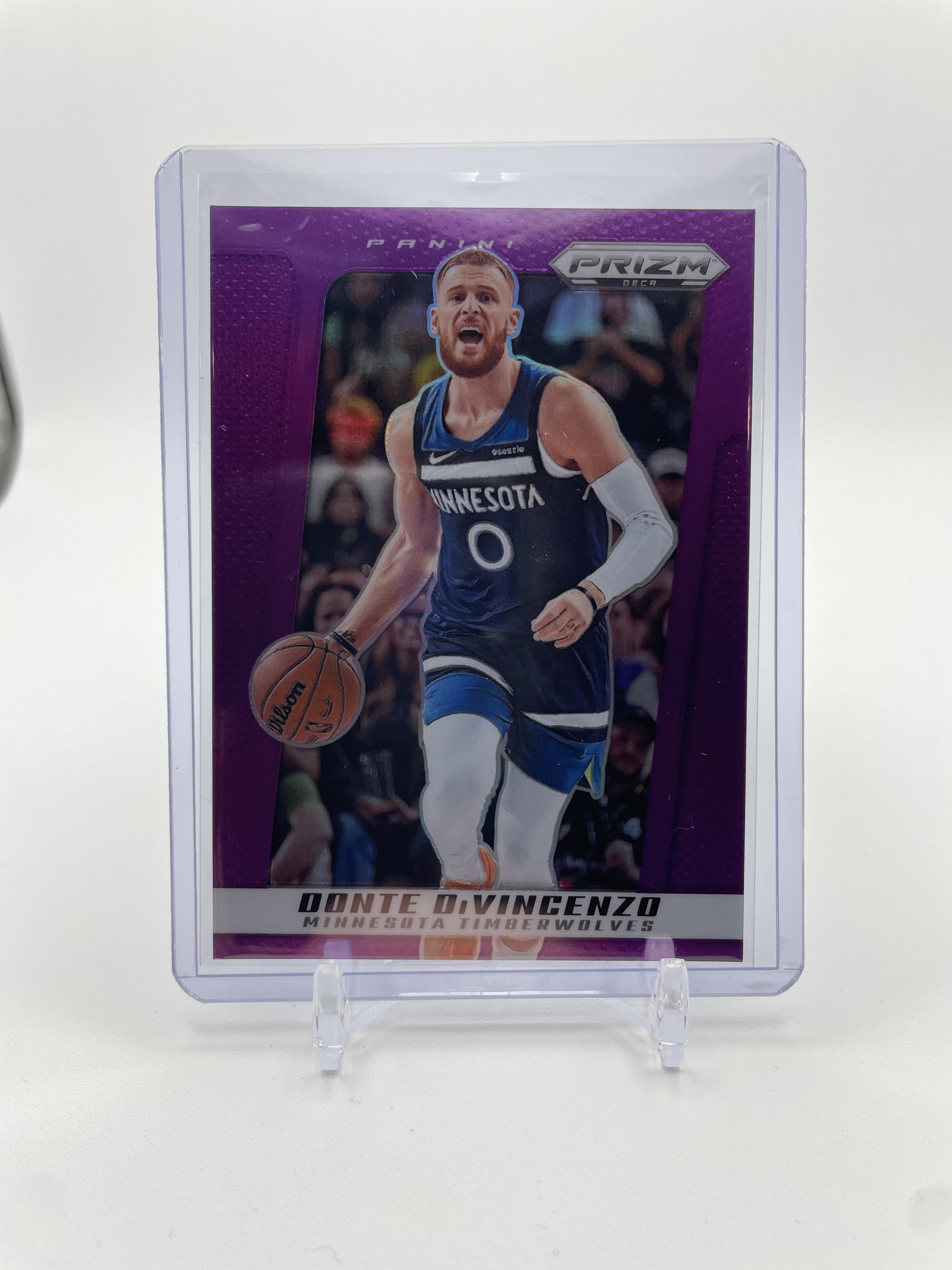 2024-25 Panini Prizm Deca Donte DiVincenzo Purple Prizm /99