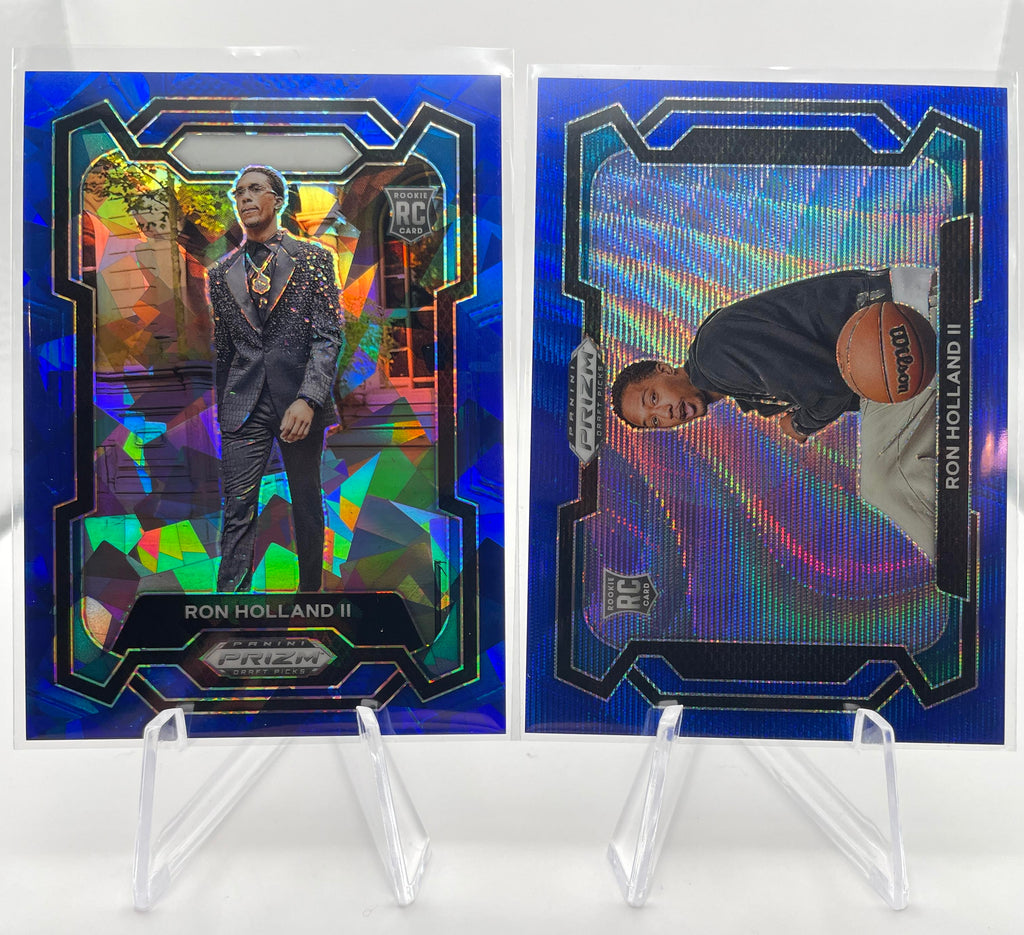 2024-25 Panini Prizm Draft Picks Ron Holland Blue Ice /99 + Variation /199 (x5)