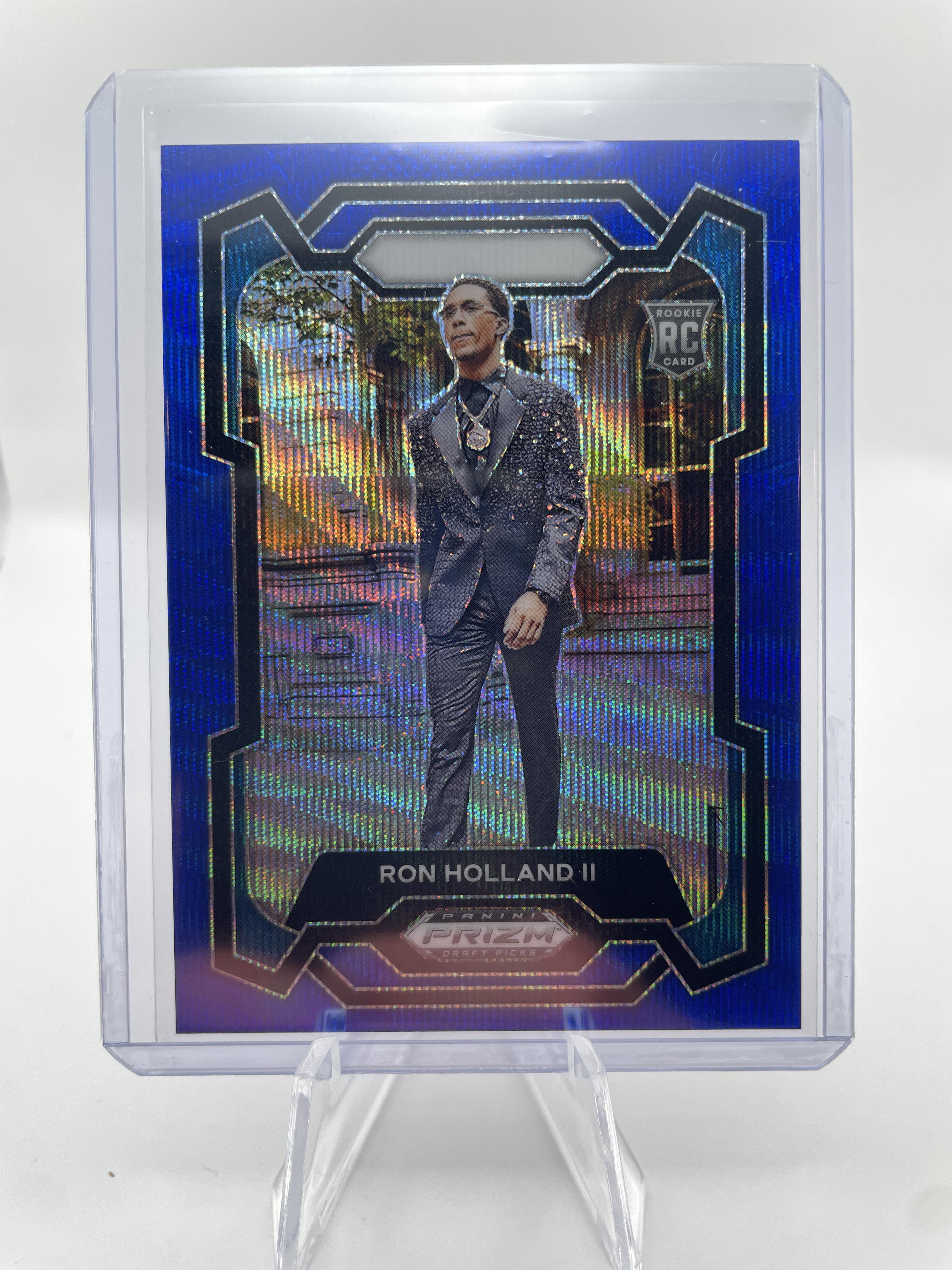 2024-25 Panini Prizm Draft Picks Ron Holland Blue Ice /99 + Variation /199 (x5)