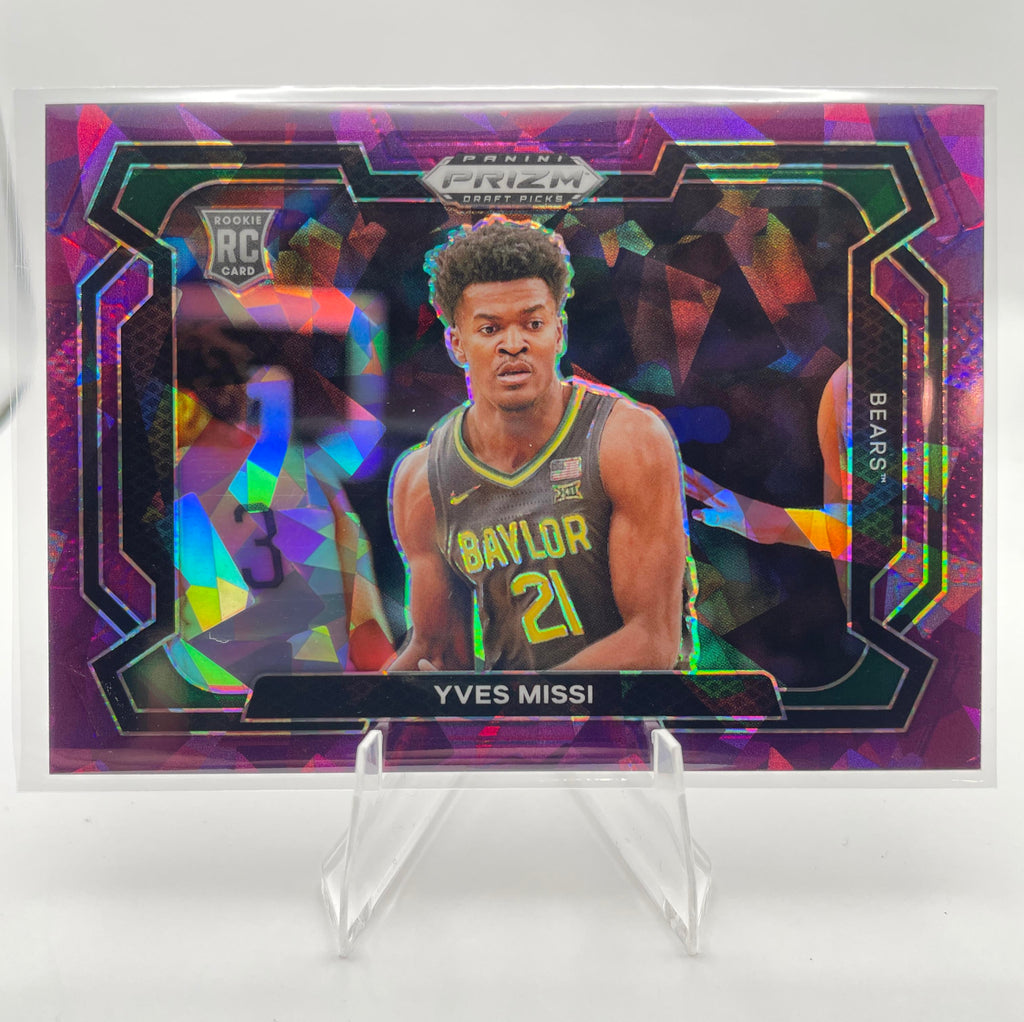 2024-25 Panini Prizm Draft Picks Yves Missi Purple Var /149 + Blue /99 Set (x7)