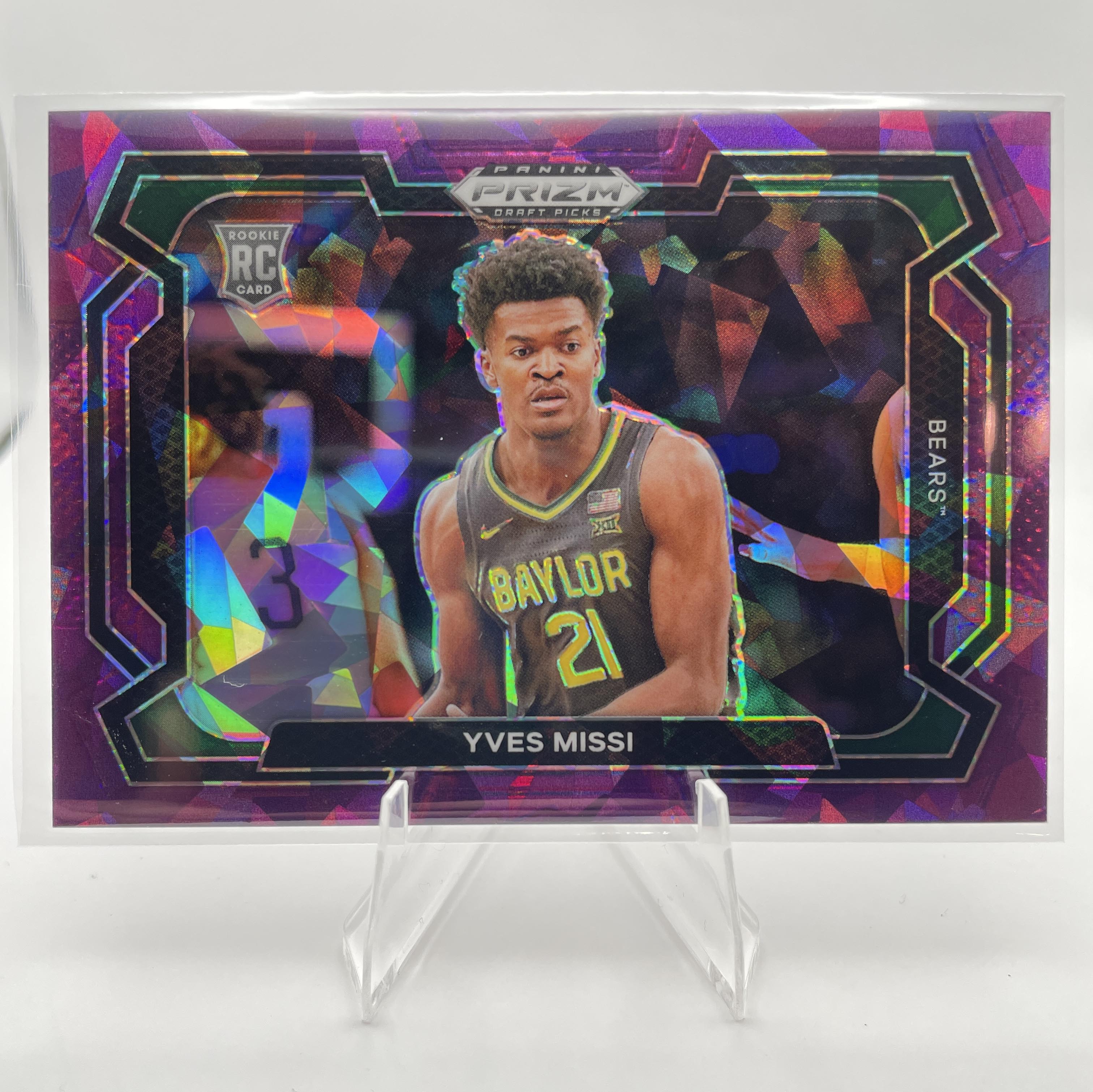 2024-25 Panini Prizm Draft Picks Yves Missi Purple Var /149 + Blue /99 Set (x7)