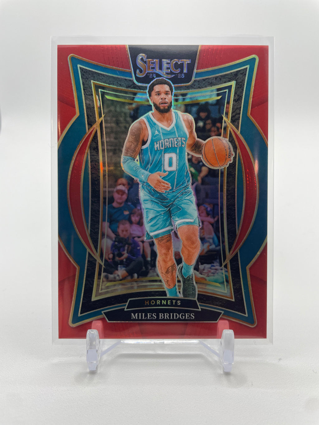 2024-25 Panini Select Miles Bridges Red Prizm /199