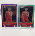 2024-25 Topps McDonald's Chrome Arianna Roberson Purple Refractor /99 +Aqua /199