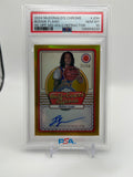 2024-25 Topps McDonald's Chrome Boogie Fland Half-Court Gold Auto /50 PSA 10