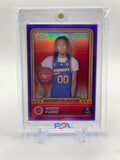 2024-25 Topps McDonald's Chrome Boogie Fland Purple Refractor /150