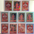 2024-25 Topps McDonald's Chrome Jaloni Cambridge Blue /75 Red /125 SP Set (x11)