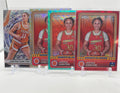 2024-25 Topps McDonald's Chrome Justice Carlton Red /125 Aqua /199 SP Set (x4)