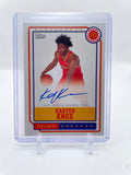 2024-25 Topps McDonald's Chrome Karter Knox On-Card Event Auto SP