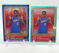 2024-25 Topps McDonald's Chrome Zania Socka-Nguemen Blue /75 + Aqua /199