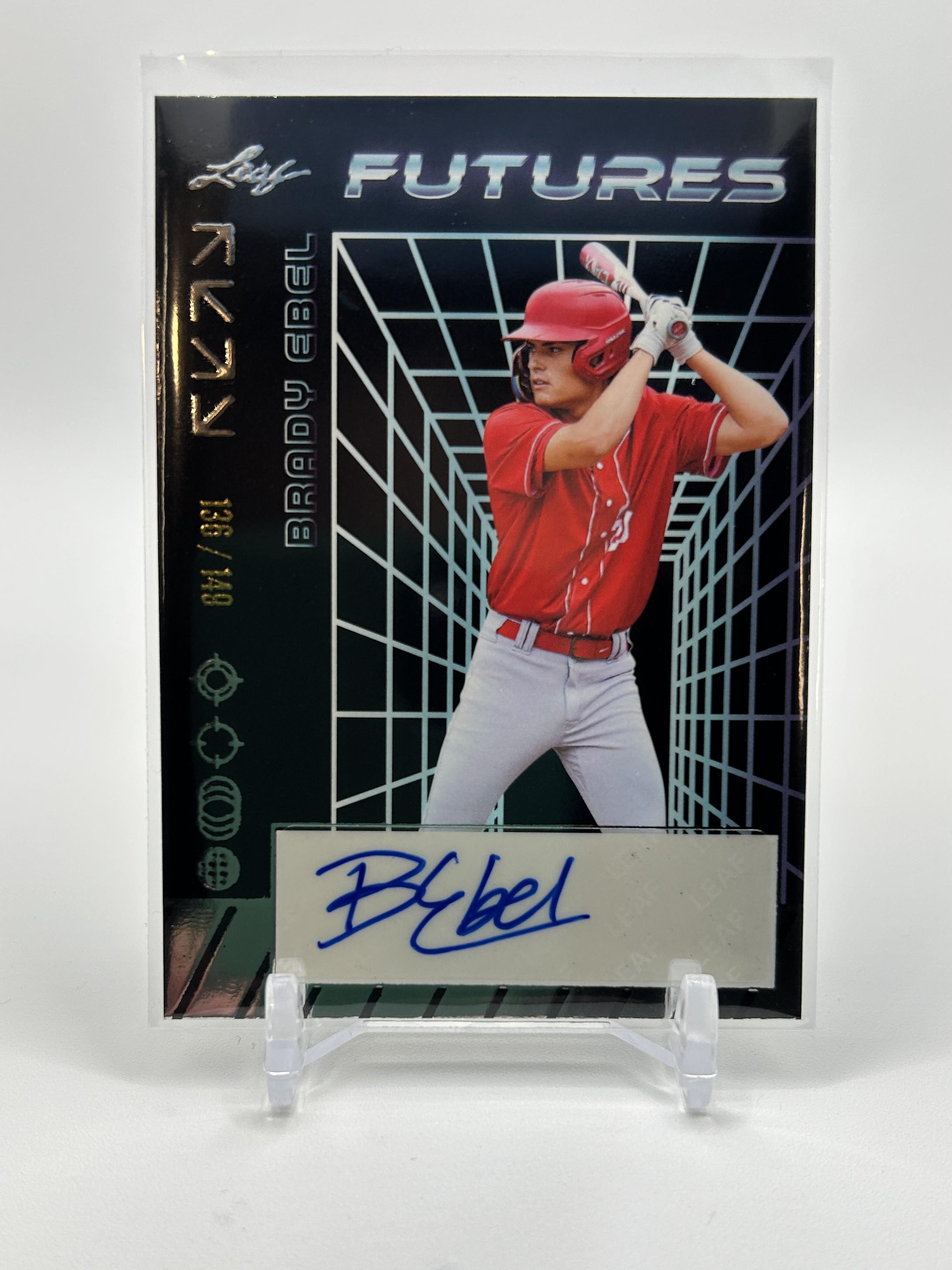 2024 Leaf Futures Brady Ebel Rookie Auto /149