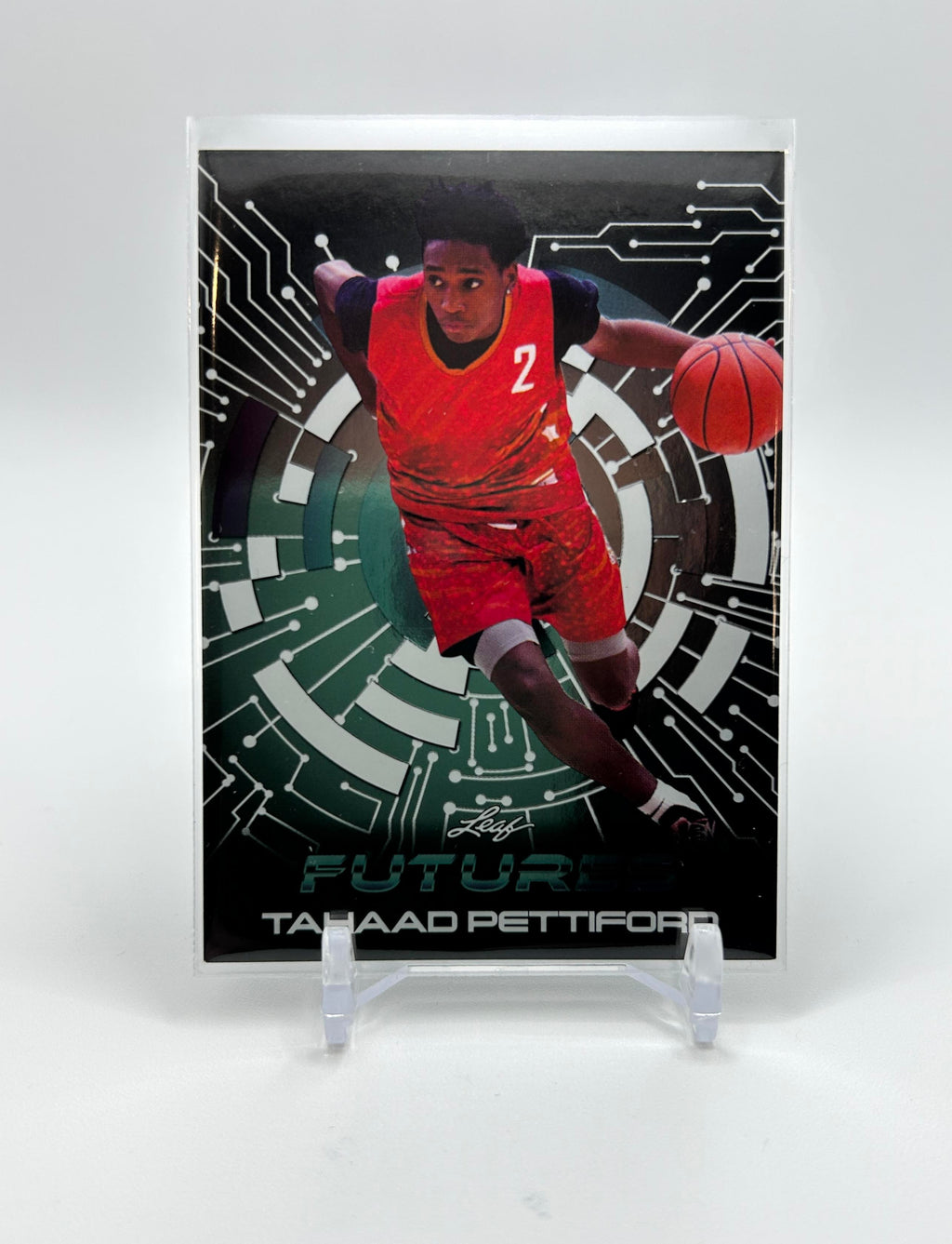 2024 Leaf Futures Tahaad Pettiford Rookie /25