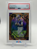 2024 Panini Select J.J. McCarthy Copper Shock Prizm Rookie /299 PSA 9 Mint