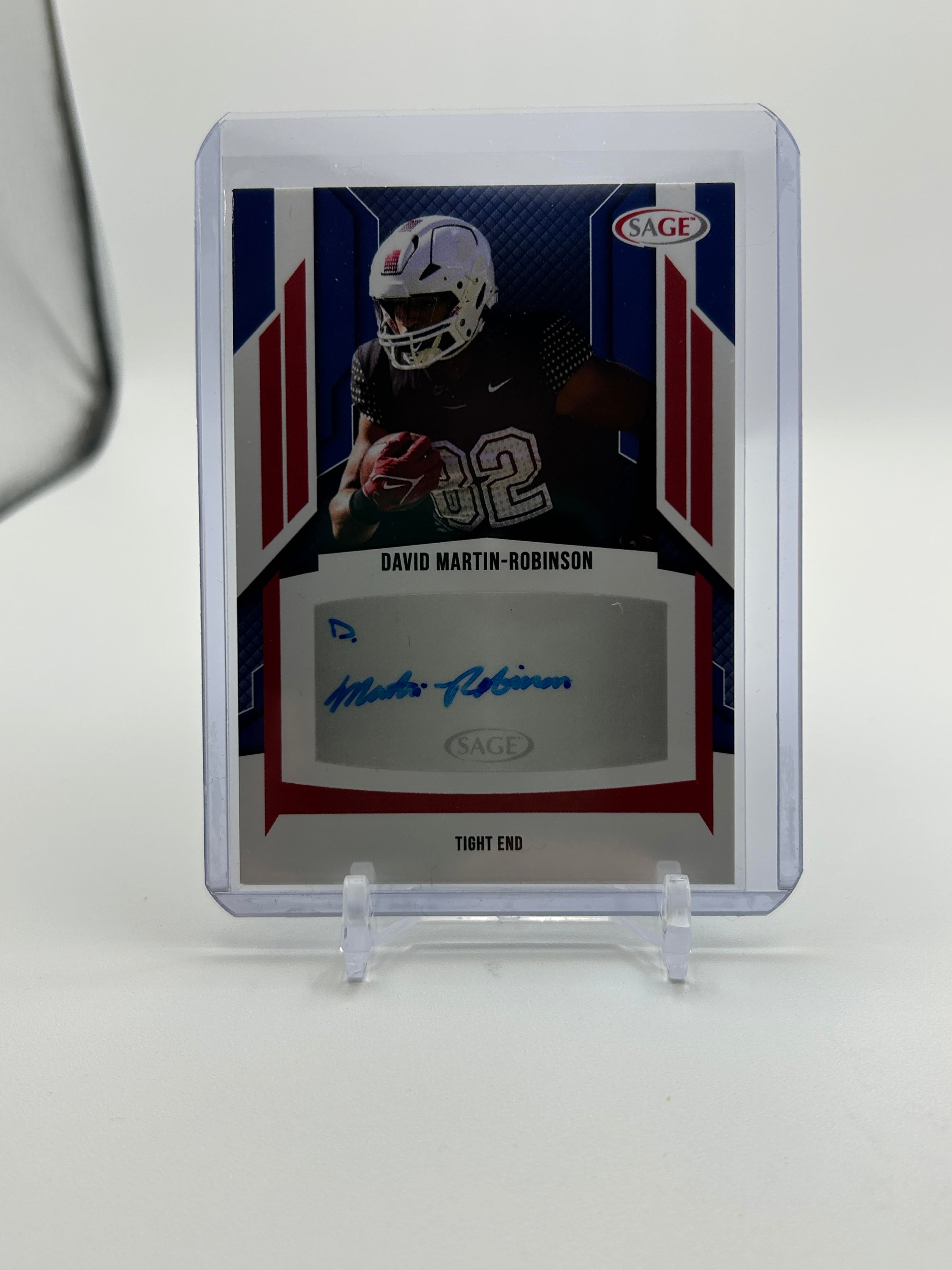 2024 Sage David Martin-Robinson Red Rookie Auto