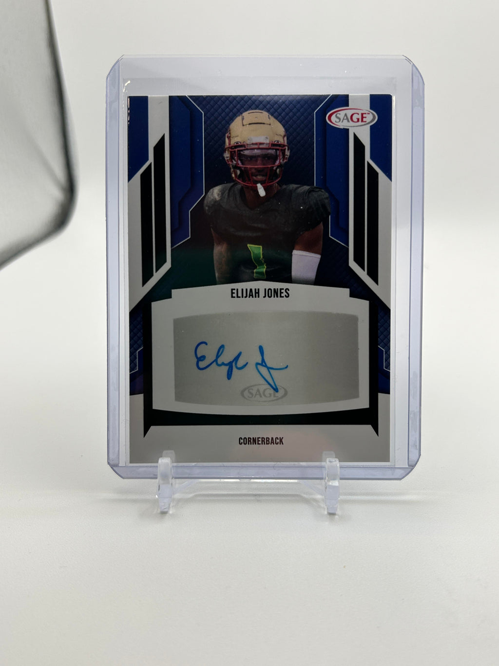 2024 Sage Elijah Jones Black Rookie Auto