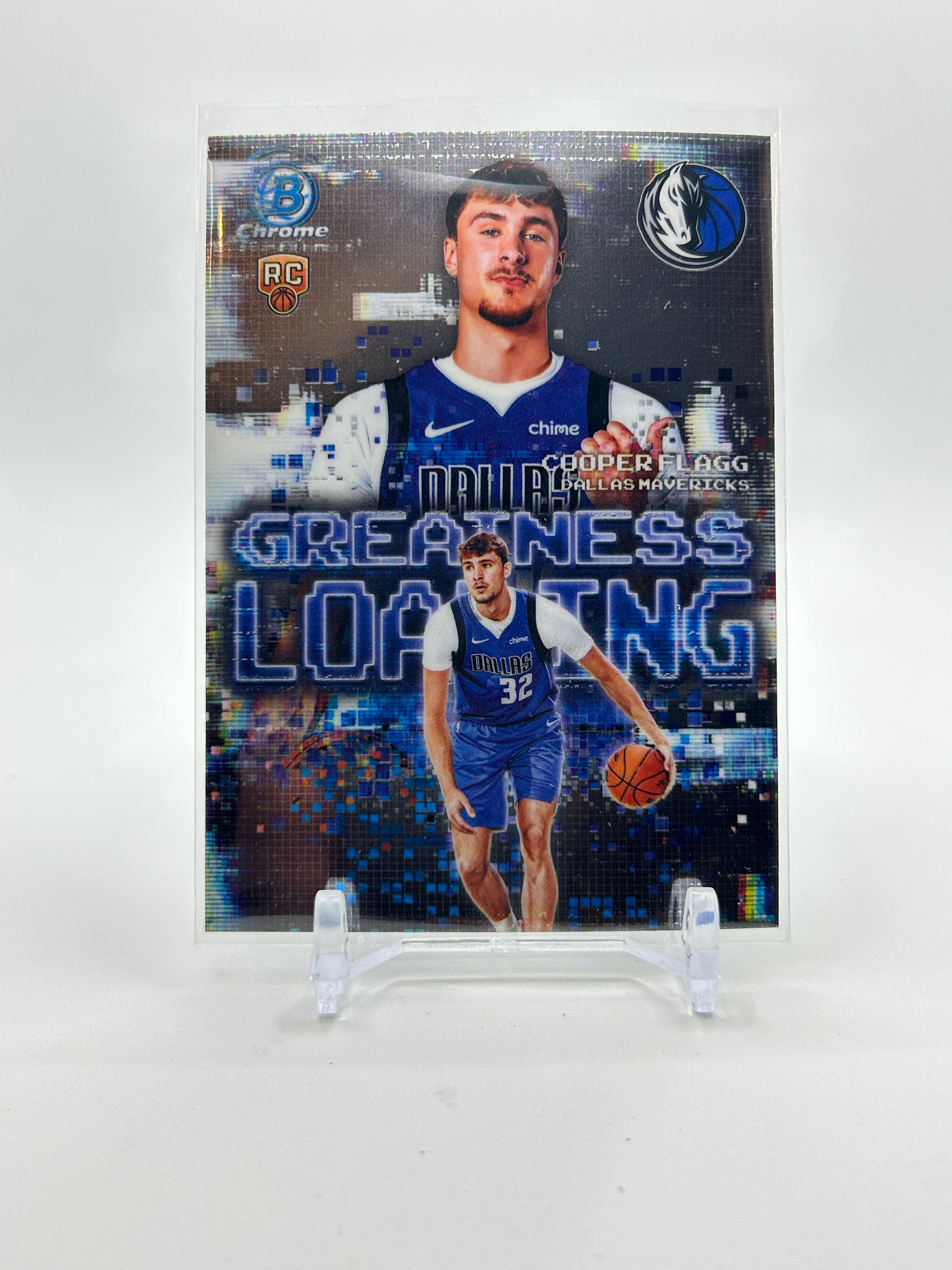 2025-26 Bowman Chrome Cooper Flagg Greatness Loading Rookie SP