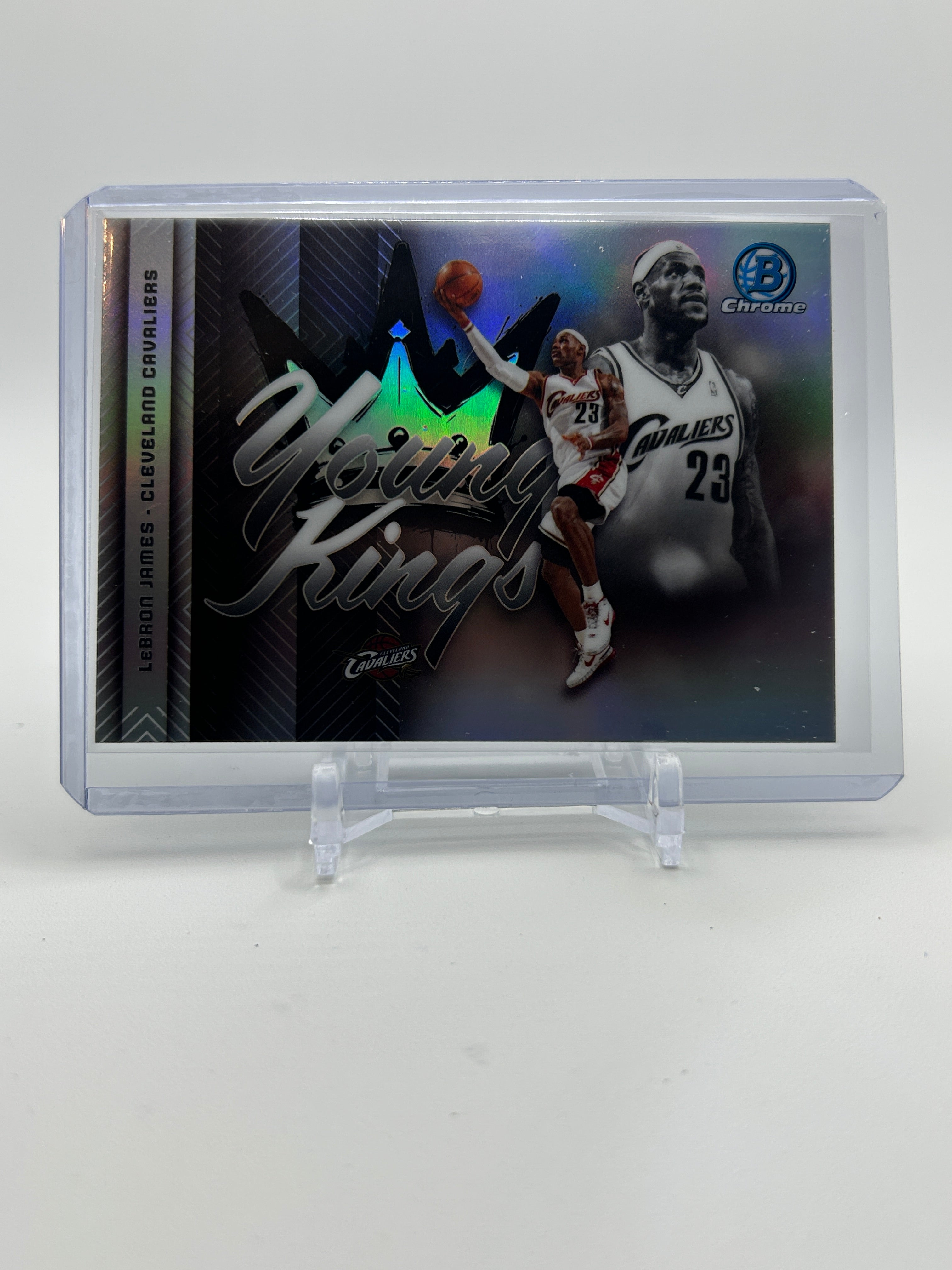 2025-26 Bowman Chrome Lebron James Young Kings Refractor SP