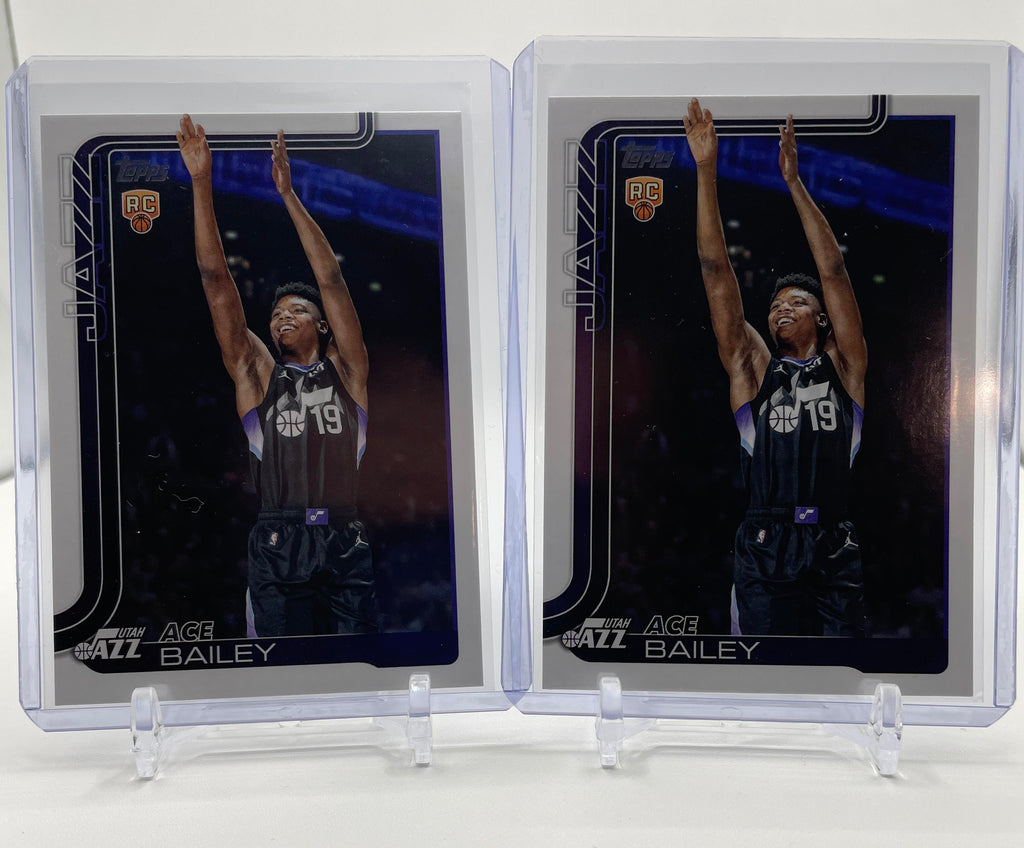 2025-26 Topps Ace Bailey Generation Now + 8 Bit Ballers + Base Rookie Set (x4)
