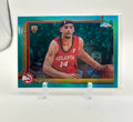 2025-26 Topps Chrome Asa Newell Aqua Refractor Rookie /299