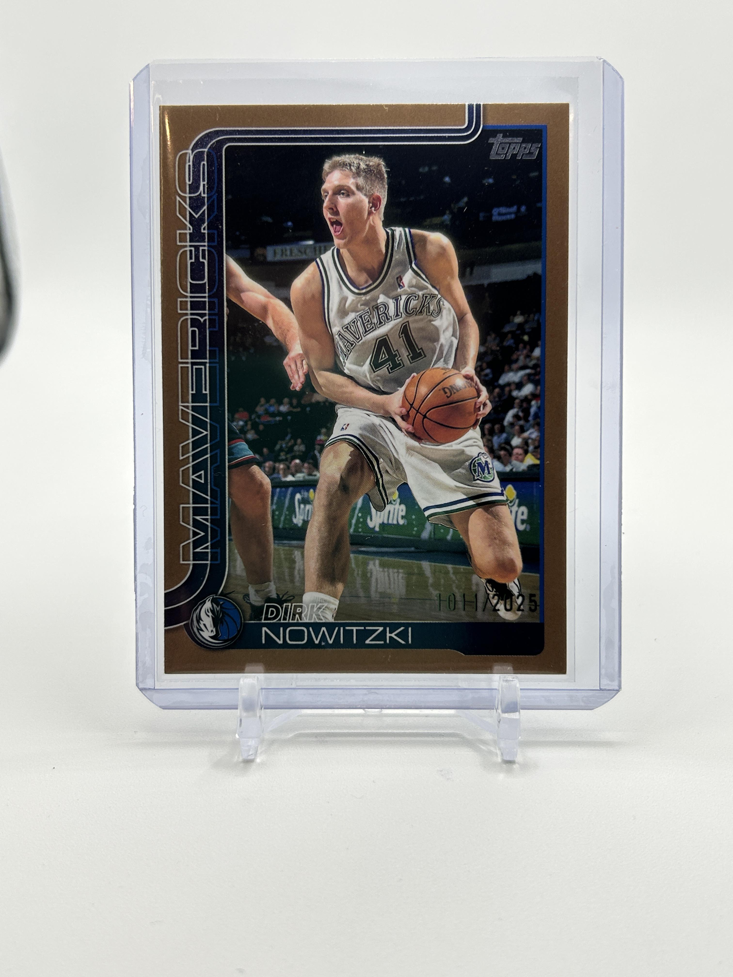 2025-26 Topps Dirk Nowitzki Gold /2025