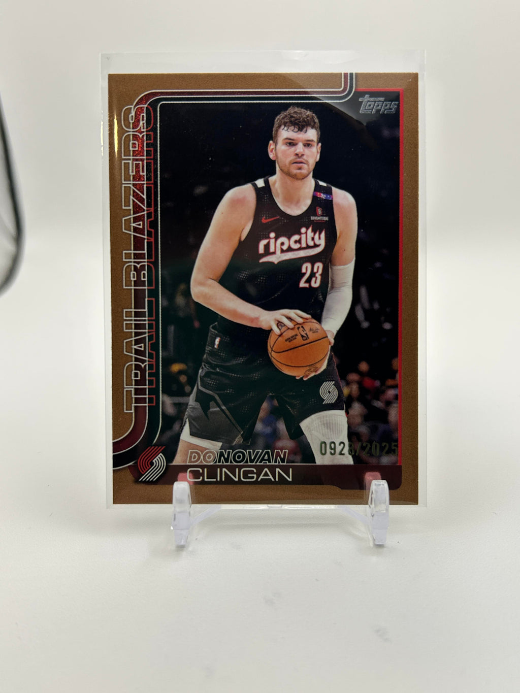 2025-26 Topps Donovan Clingan Gold /2025