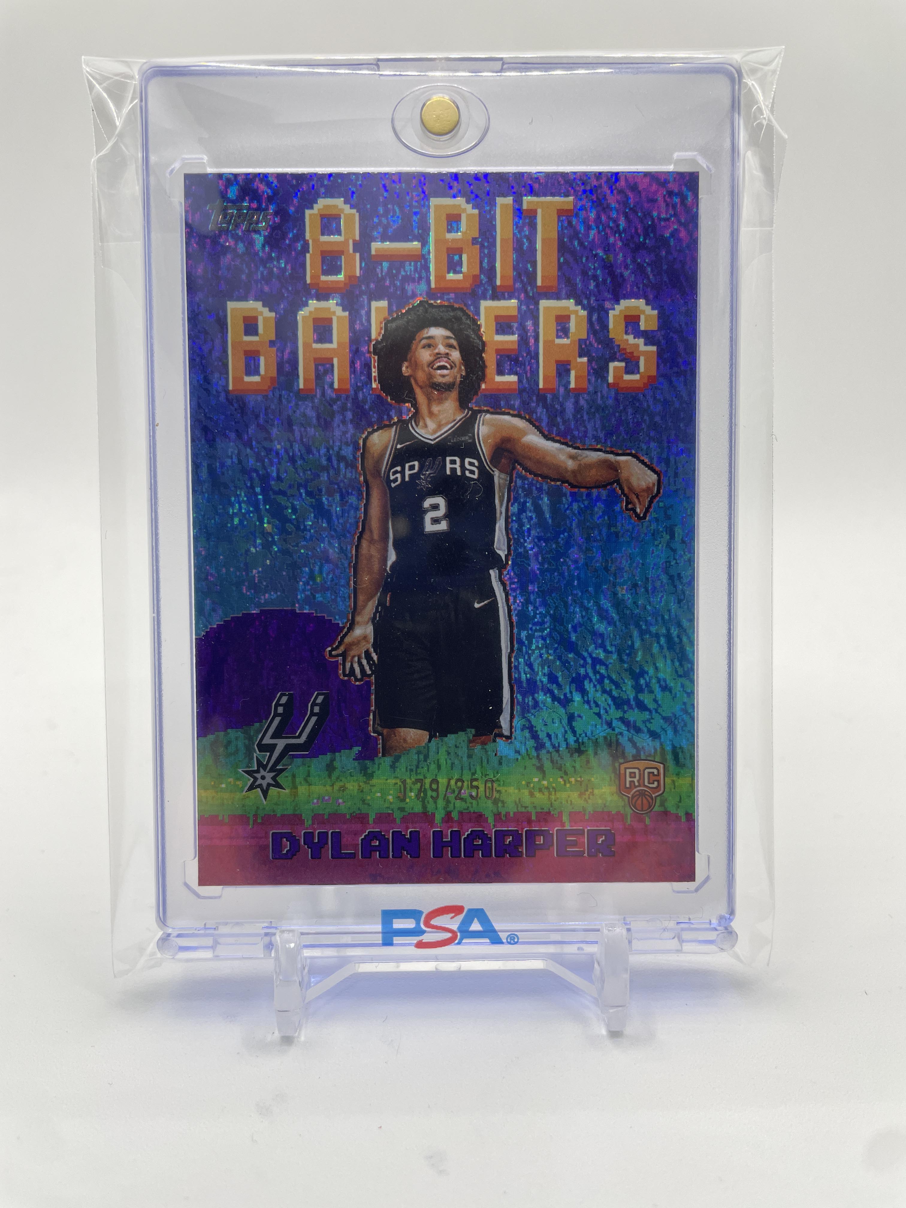 2025-26 Topps Dylan Harper 8-Bit Ballers Holo Foil Rookie /250