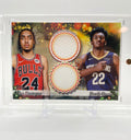 2025-26 Topps Holiday Noa Essengue Derik Queen Dual Player Relic Rookie #DPR-NE