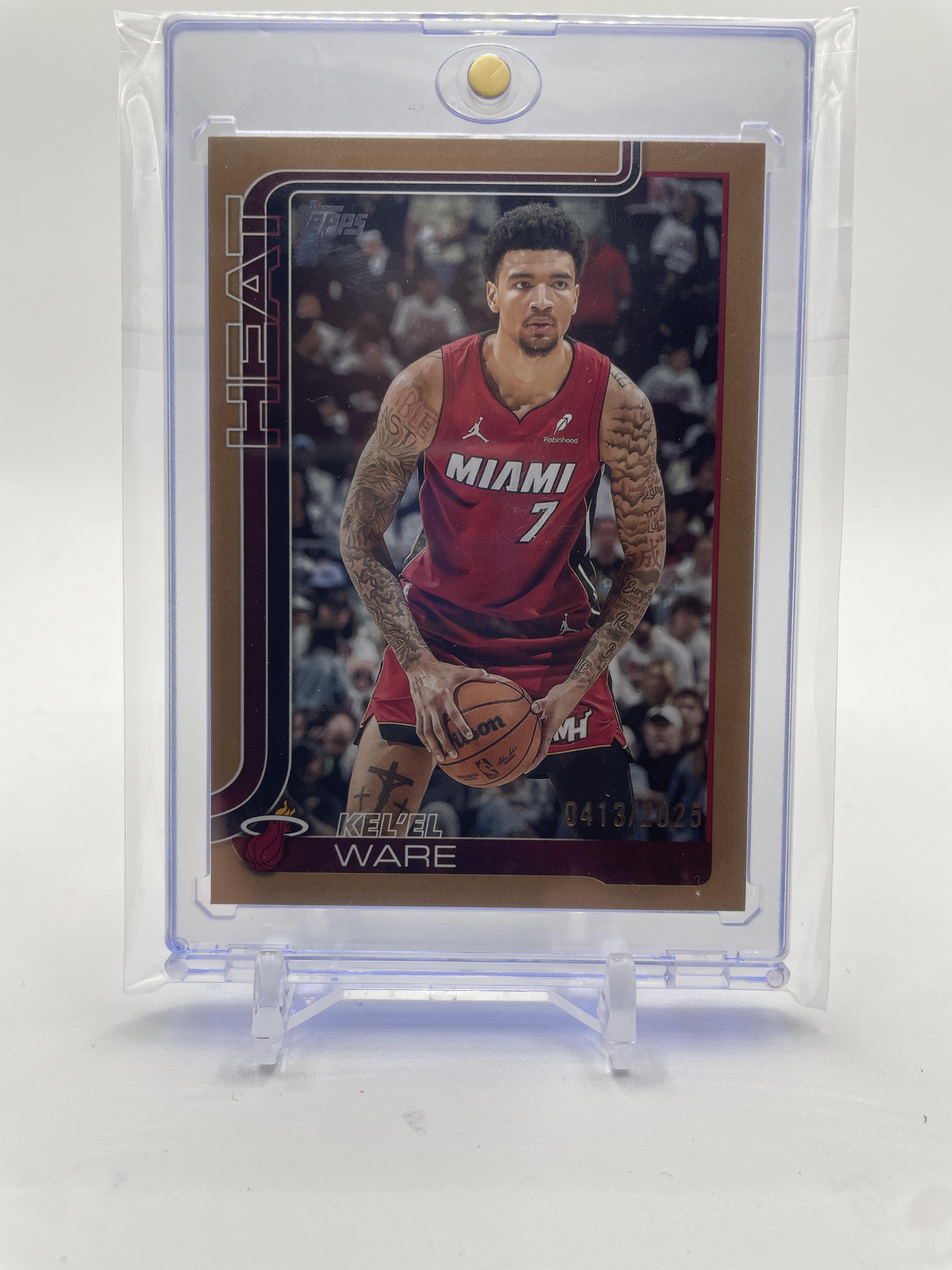 2025-26 Topps Kel'El Ware Gold Border /2025  #74