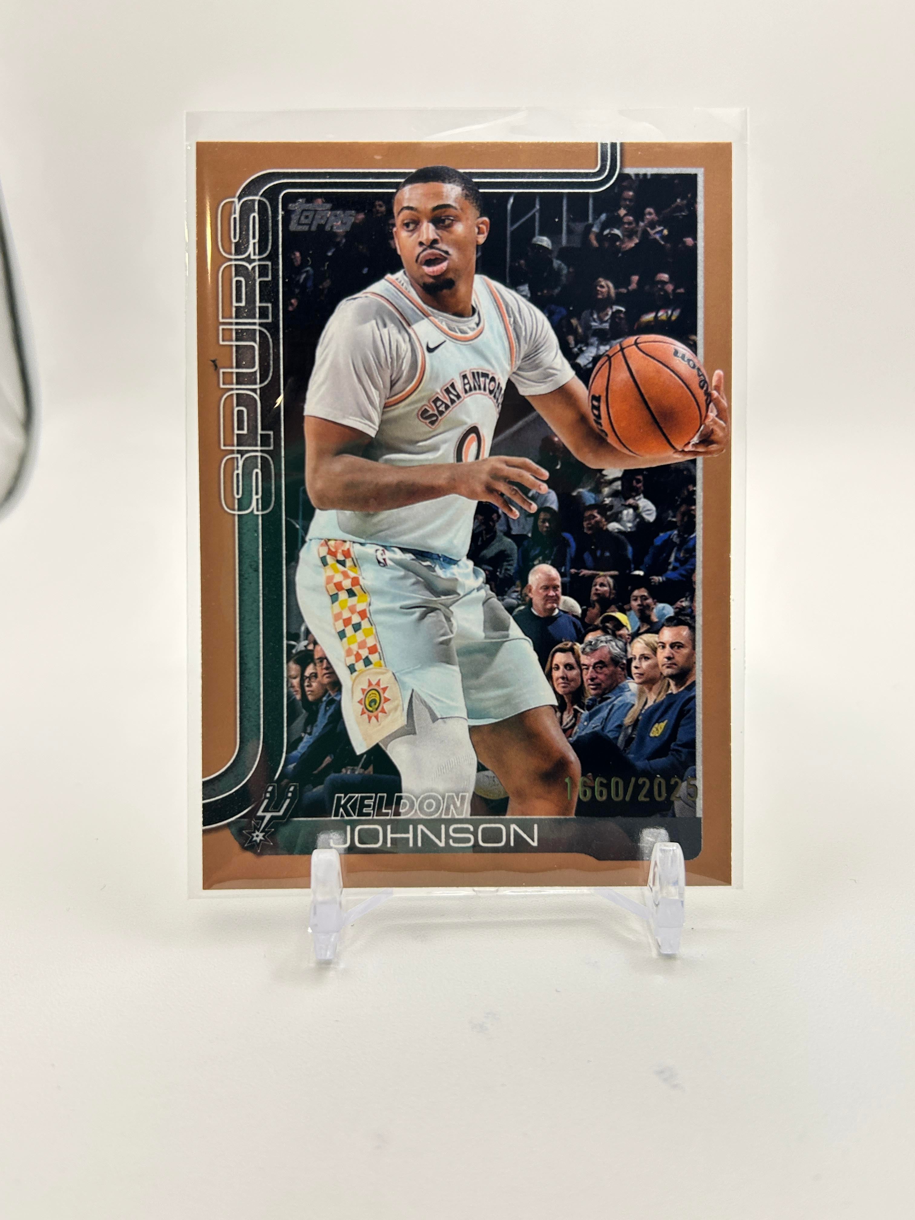 2025-26 Topps Keldon Johnson Gold /2025
