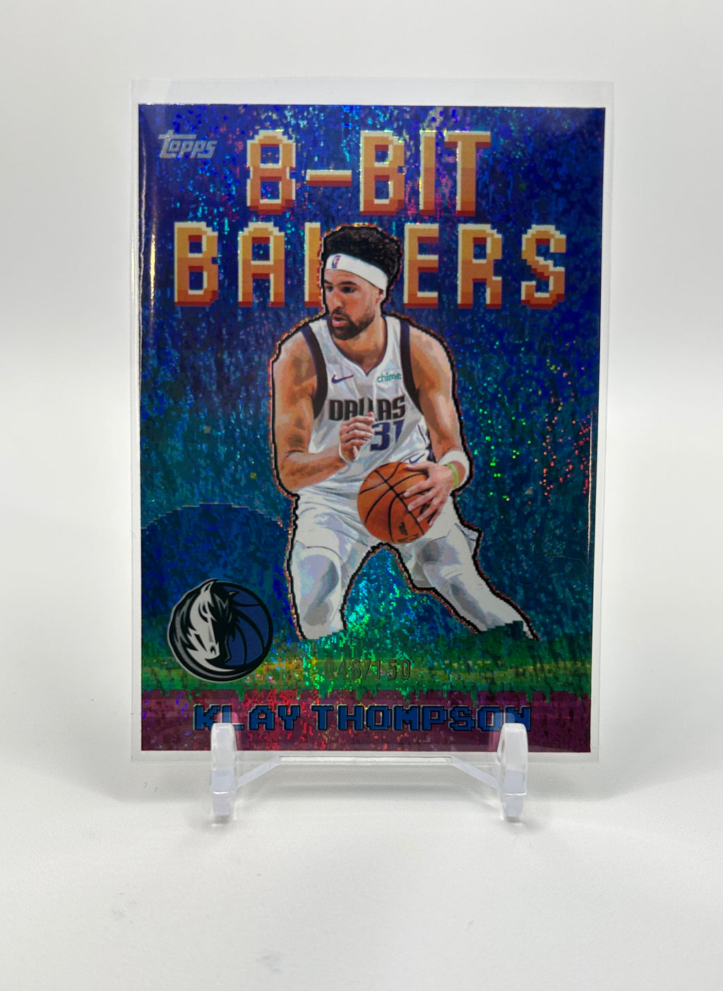 2025-26 Topps Klay Thompson 8-Bit Ballers Holo Foil /150